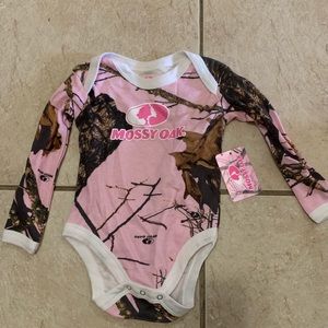 Baby Mossy Oak onesie